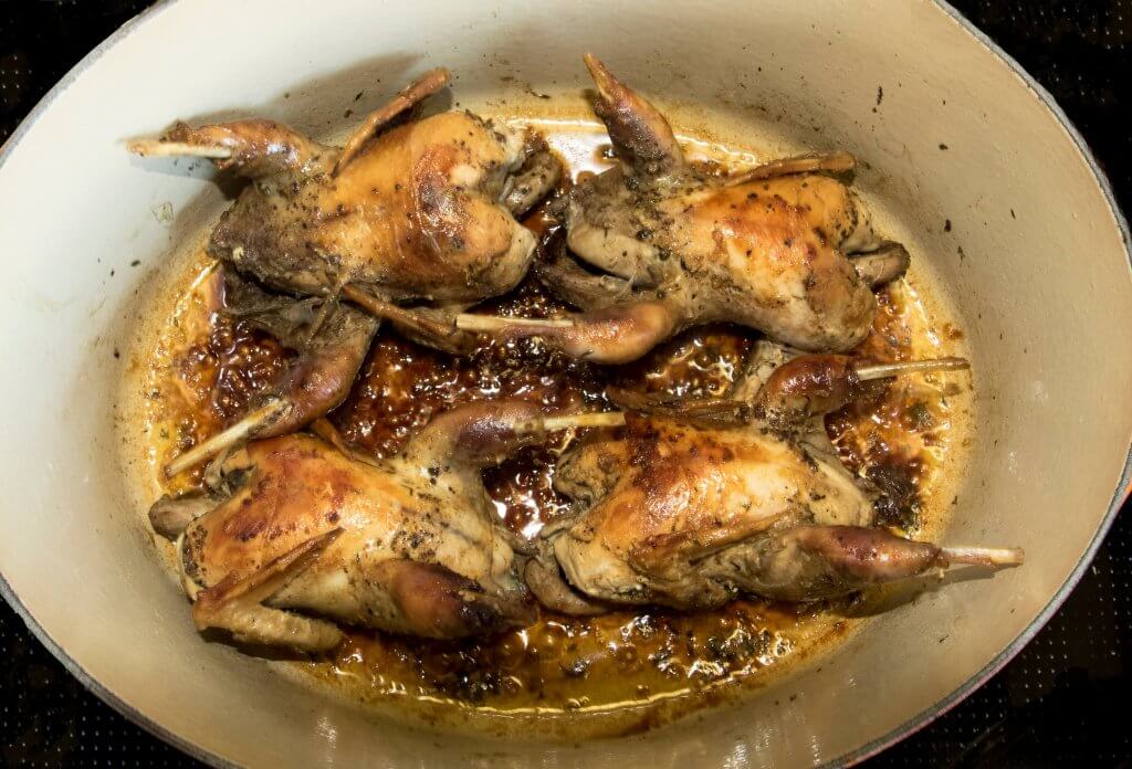 Culinair Stoofpot van patrijs