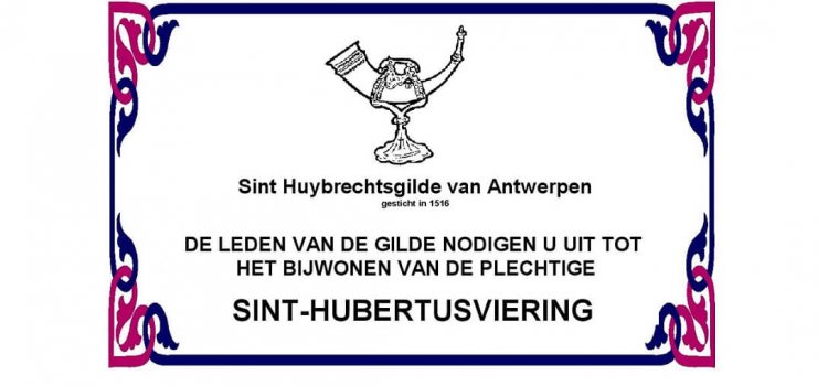 Sint-Hubertusviering van de Sint Huybrechtsgilde van Antwerpen