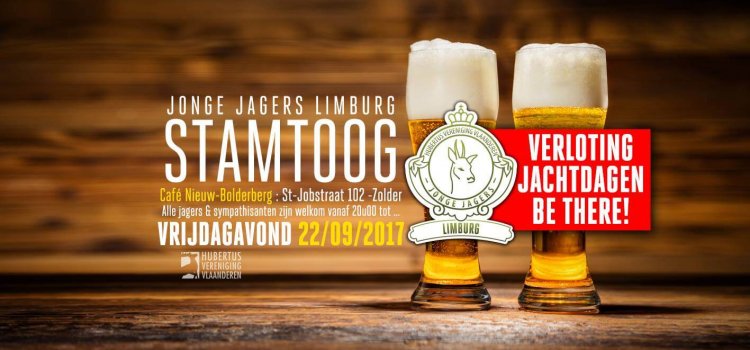 Stamtoog september Jonge Jagers Limburg