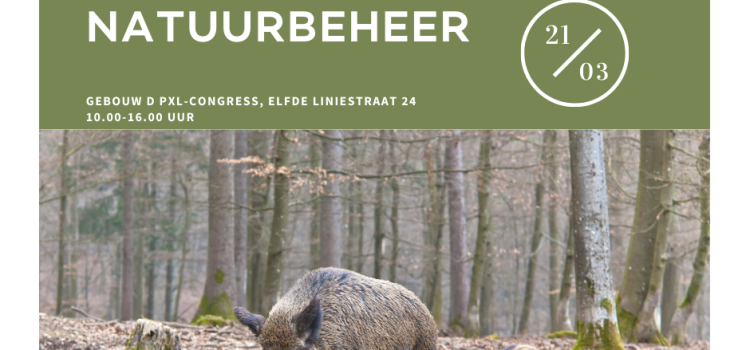 Studiedag HVV en Hogeschool PXL: Jacht & Natuurbeheer