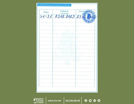 HVV testte voor u uit: verkrijg een ‘visum’ in de Europese Vuurwapenpas HVV testte voor u uit: verkrijg een ‘visum’ in de Europese Vuurwapenpas