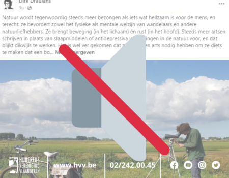 Het belang van natuurlijke rust, maar vooral van verdraagzaamheid Het belang van natuurlijke rust, maar vooral van verdraagzaamheid
