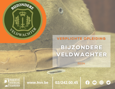 Basisopleiding en bijscholingscursus bijzondere veldwachter 2024 Basisopleiding en bijscholingscursus bijzondere veldwachter 2024
